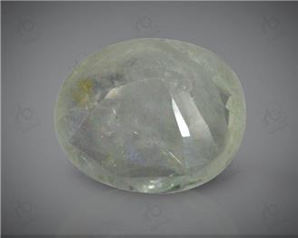 Natural White Sapphire Certified  3.97CTS-21101
